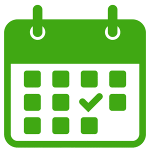 calendar check icon Sprinkler Blowout Castle Rock CO | Clever Irrigation
