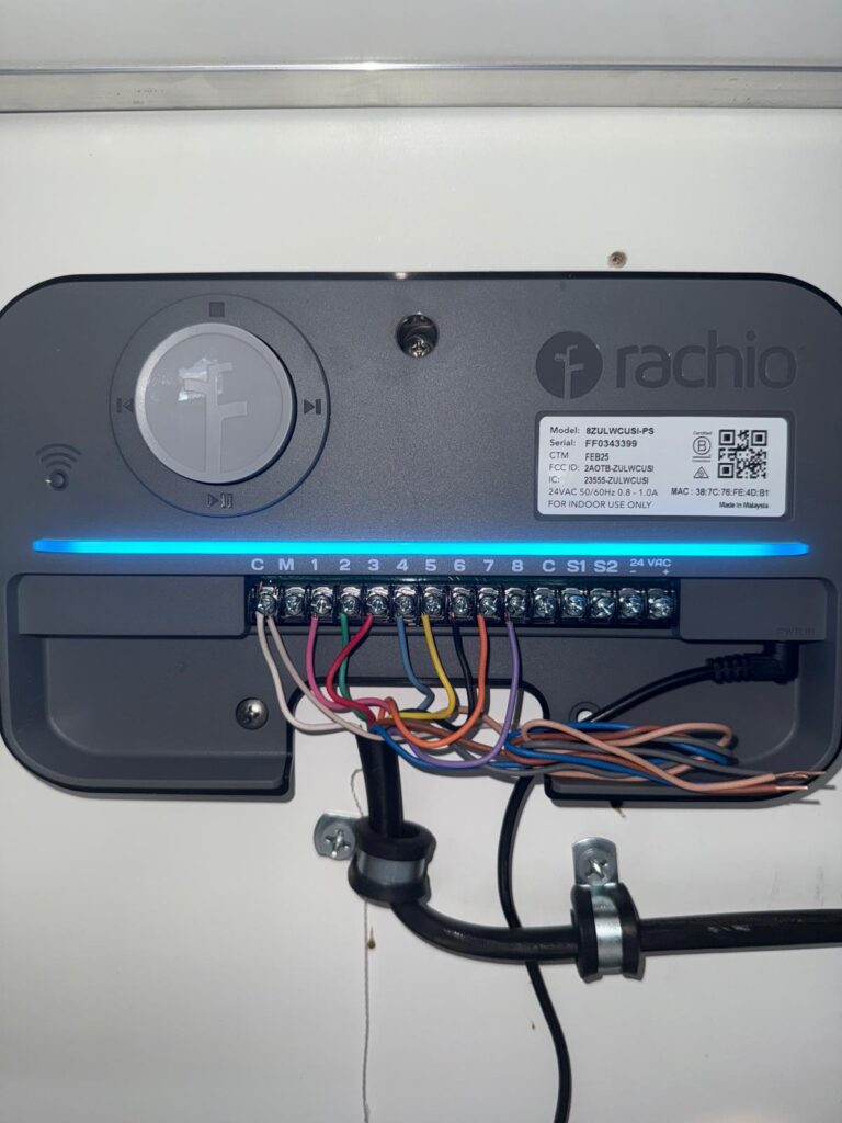 Rachio timer Clever Irrigation Castle Rock CO