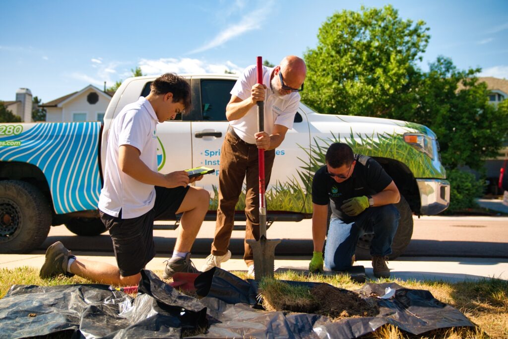 Digging estimating Clever Irrigation llc About Us